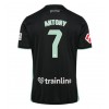 Real Betis Antony #7 Tredjedrakt 2025-26 Kortermet